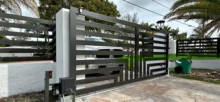Automatic Driveway Gate Installation Airdrie